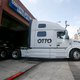 Otto built a self-driving truck for a beer run in October. Photo credit: AP